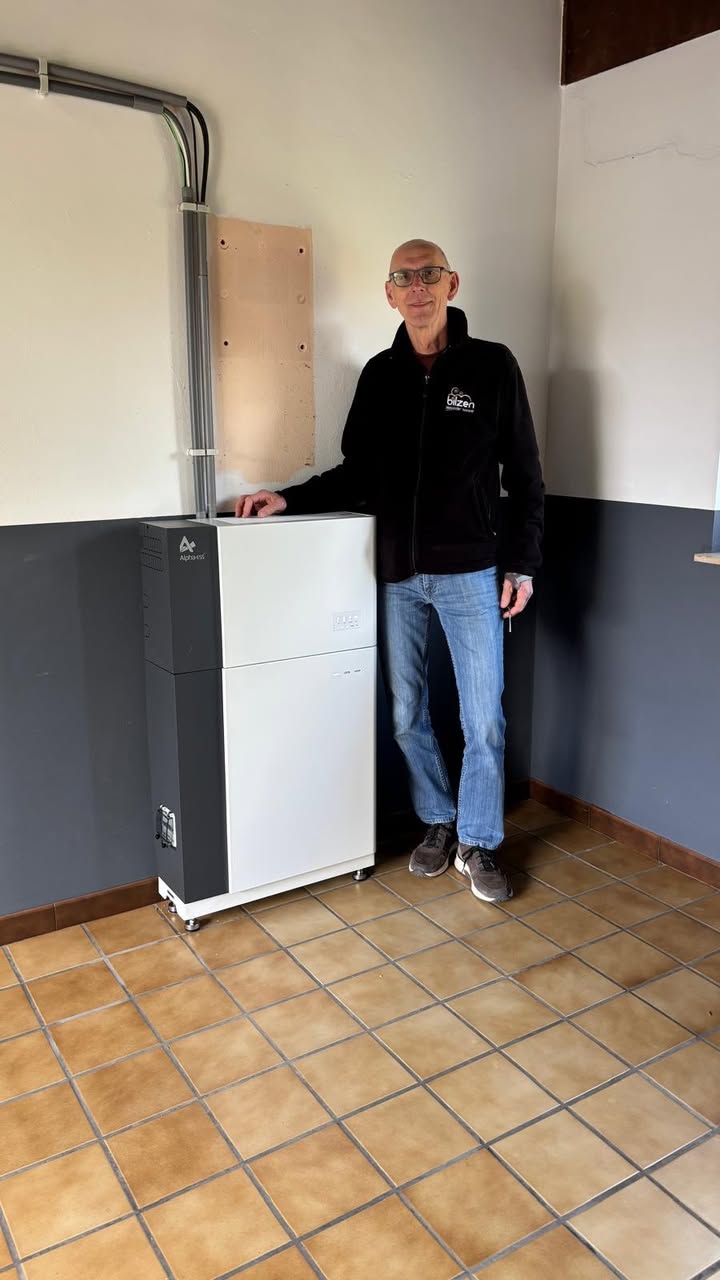 Installatie bij Frank Kuipers