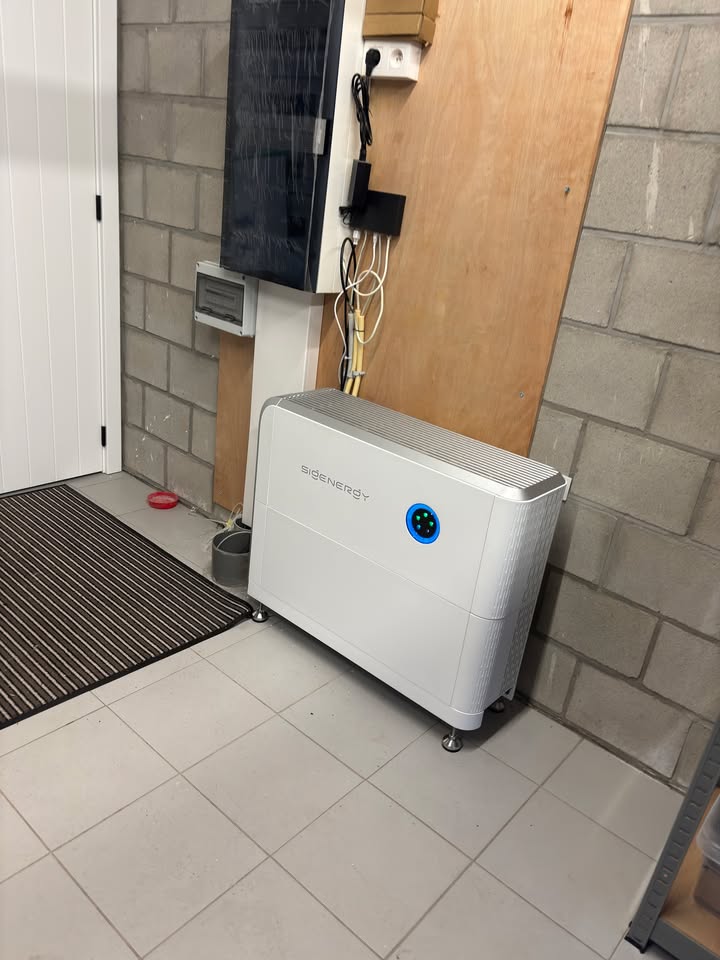 Installatie bij Kristof Geerts